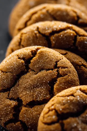 Seriously Soft Molasses Cookies