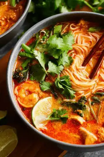 Thai Red Curry Noodle Soup