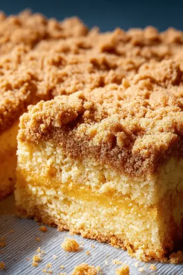 Outrageously Buttery Crumb Cake