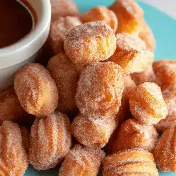 Air Fryer Churro Bites