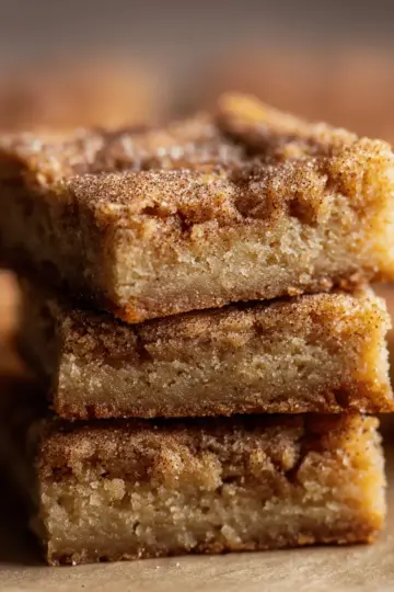 Cinnamon Sugar Blondies
