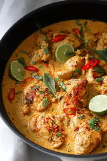 Creamy Coconut Milk Chicken Recipe
