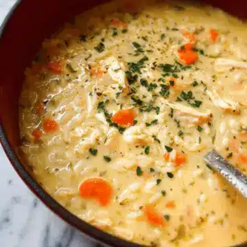 Creamy Chicken and Rice Soup