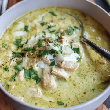 Creamy Green Enchiladas Chicken Soup