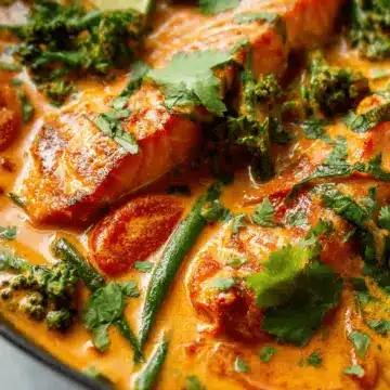 Salmon Coconut Curry