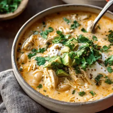 Creamy White Chicken Chili