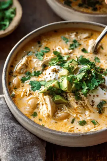 Creamy White Chicken Chili