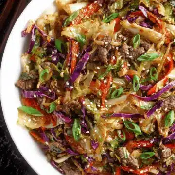Beef and Cabbage Stir Fry