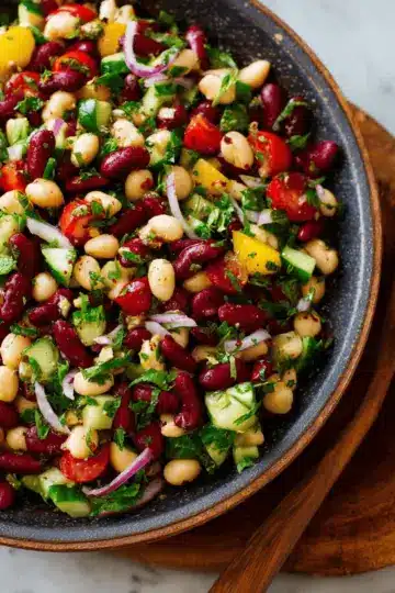 Mediterranean Bean Salad