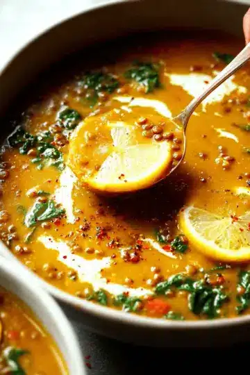 Lemony Lentil Soup