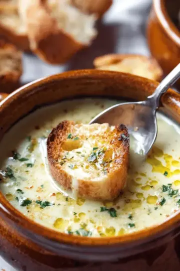 Country French Garlic Soup