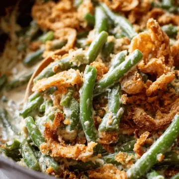 Creamy Green Bean Casserole from Scratch