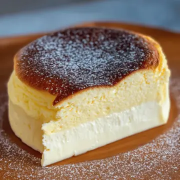 Baked Japanese Cheesecake