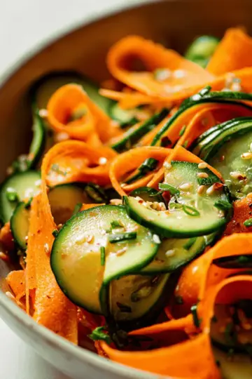 Cucumber and Carrot Salad