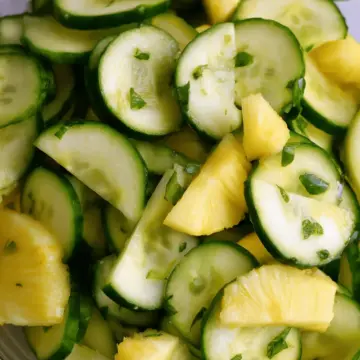 Pineapple Cucumber Salad