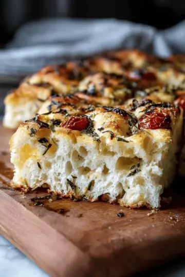 Overnight, Refrigerator Focaccia