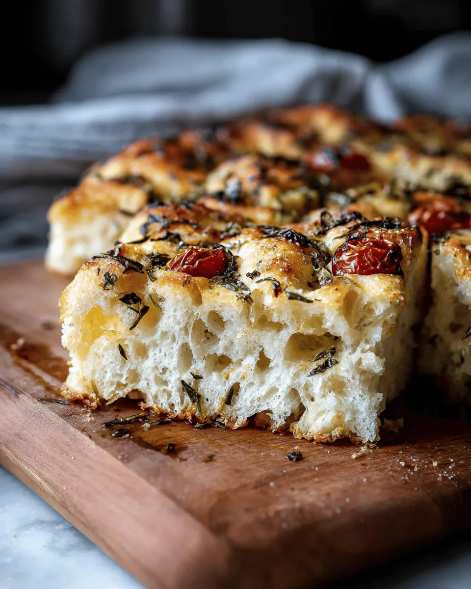 overnight refrigerator focaccia