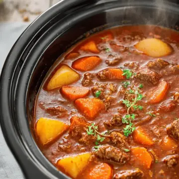 Slow Cooker Poor Man’s Stew