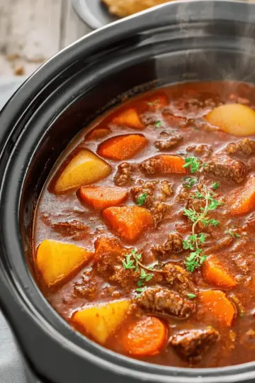 Slow Cooker Poor Man’s Stew