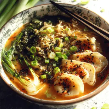 Dumpling Ramen Soup