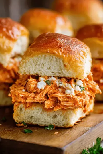 Buffalo Chicken Sliders