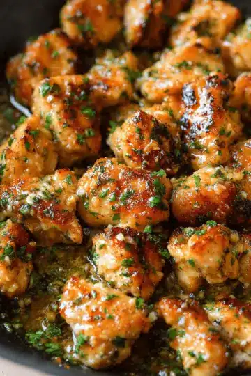 Garlic Butter Chicken Bites