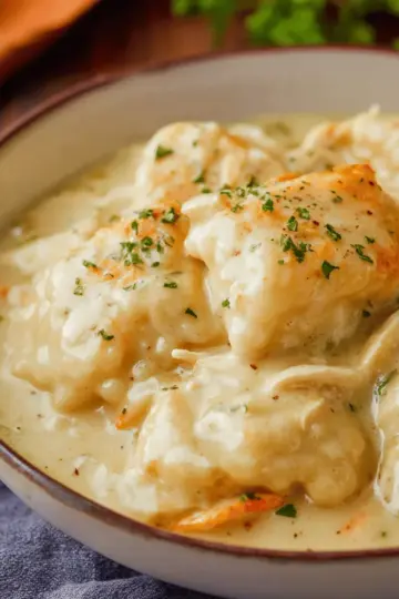 Copycat Cracker Barrel Chicken and Dumplings