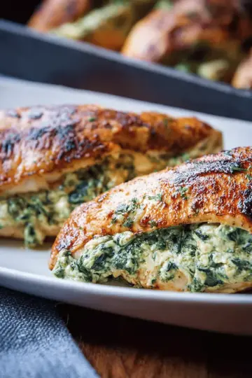 Spinach Stuffed Chicken