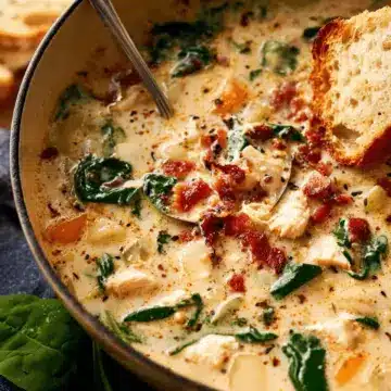 Creamy Tuscan Chicken Soup