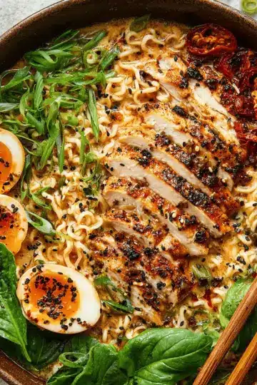 Creamy Marry Me Chicken Ramen