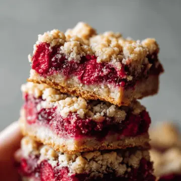 Raspberry Crumble Bars