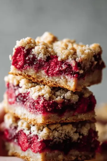 Raspberry Crumble Bars