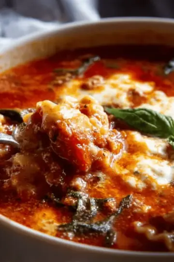 Lasagna Soup