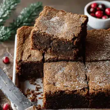 Gingerbread Brownies