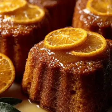 Orange Ginger Honey Cakes