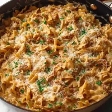 One-pot French Onion Pasta