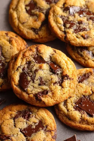 The BEST Chewy Brown Butter Chocolate Chip Cookies