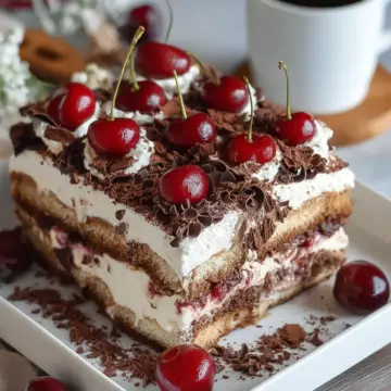 Black Forest Tiramisu