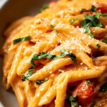 Super Easy Creamy Tomato Pasta