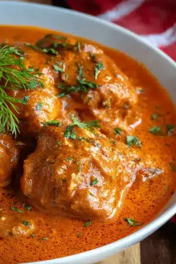 Authentic Chicken Paprikash