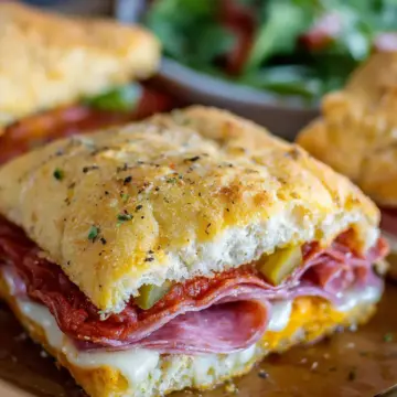 Baked Italian Sandwiches