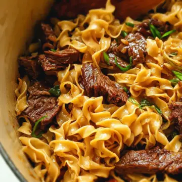 Grandma’s Beef and Noodles