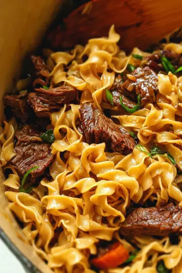 Grandma’s Beef and Noodles