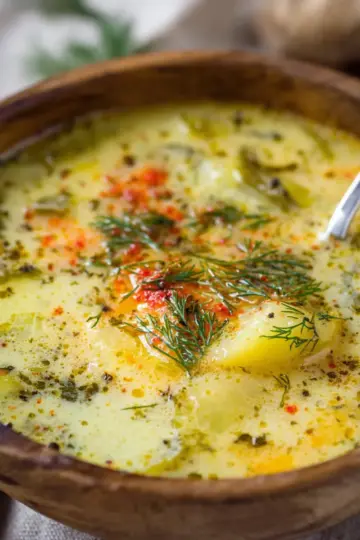 Dill Pickle Soup