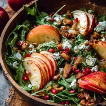 Autumn Harvest Honeycrisp Apple and Feta Salad