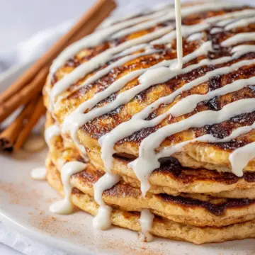 Cinnamon Roll Pancake Recipe