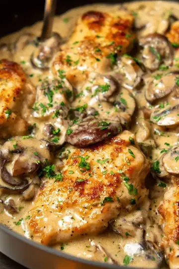 Creamy Mushroom Chicken