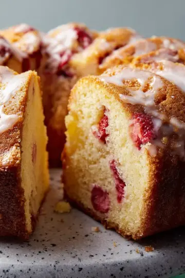 A Strawberry Pound Cake That’s Rich, Buttery, and Light as a Spring Afternoon