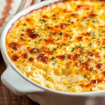 Creamed Corn Au Gratin