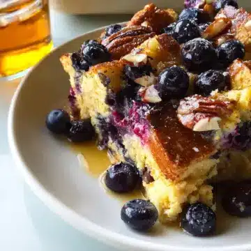 Blueberry Maple Breakfast Bake